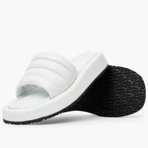 NEW P448 Fergie Slide Sandal (Women) 9.5-10US / 40EU, WHITE